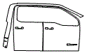 2023 Ford F-450 Door and A-Pillar Kit - PPF