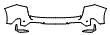 2024 BMW X1 Rear Bumper Kit - PPF