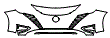 2024 Nissan Versa S Bumper Kit - PPF