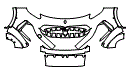 2024 Maserati Grecale Trofeo Bumper Kit - PPF