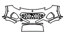 2024 Maserati Grecale GT Bumper Kit - PPF
