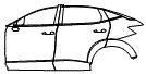 2023 Nissan Ariya Door and Rear Fender Kit - PPF