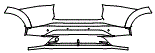 2023 Nissan Ariya VENTURE+ Rear Bumper Kit - PPF