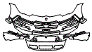 2023 Lamborghini Urus Bumper Kit - PPF