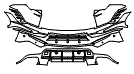 2023 Lamborghini Urus Rear Bumper Kit - PPF