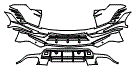 2024 Lamborghini Urus Rear Bumper Kit - PPF