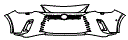 2024 Lexus RX Bumper Kit - PPF