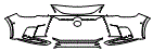 2024 Lexus RX Bumper Kit - PPF