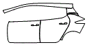 2021 Nissan Leaf Door and Rear Fender Kit - PPF
