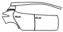 2023 Nissan Leaf Door and Rear Fender Kit - PPF