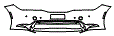 2024 Toyota Prius XLE Bumper Kit