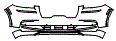 2023 Lincoln Aviator Bumper Kit - PPF