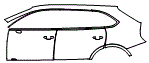 2024 Bentley Bentayga Door and Rear Fender Kit - PPF