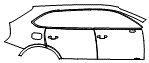 2025 Bentley Bentayga Door and Rear Fender Kit - PPF