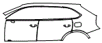2024 Bentley Bentayga Door and Rear Fender Kit - PPF