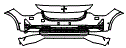 2021 Polestar Polestar 2 Bumper Kit - PPF