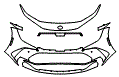 2024 Toyota Crown Platinum Bumper Kit - PPF