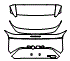 2024 Lexus RZ 300e Luxury Hatch Kit - PPF