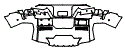2023 GMC Hummer EV SUV Rear Bumper Kit - PPF