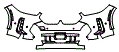 2024 BMW X6 M60i Bumper Kit - PPF