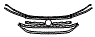 2023 Volkswagen Atlas (US) Grille Kit - PPF