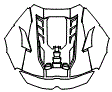 2025 Lamborghini Revuelto Engine Cover Kit - PPF