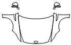 2025 Hyundai Sonata (US) Hybrid Full Hood, Fender and Mirror Kit - PPF