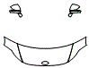 2025 Hyundai Sonata (Canada) N Line Hood, Fender and Mirror Kit - PPF