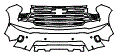 2025 Chevrolet Silverado HD Bumper Kit - PPF