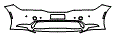 2024 Toyota Prius LE Bumper Kit - PPF