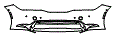 2024 Toyota Prius Bumper Kit - PPF