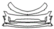 2021 Chevrolet Camaro  LT Bumper Kit - PPF