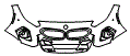 2024 BMW Z4 sDrive30i Bumper Kit - PPF