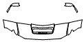 2024 Chevrolet Silverado HD Hood, Fender and Mirror Kit - PPF