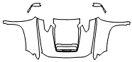 2024 Chevrolet Silverado HD 3500 LT Full Hood, Fender and Mirror Kit - PPF
