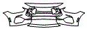 2025 Ford Mustang Fastback GT Premium Bumper Kit - PPF