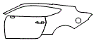 2024 Ford Mustang Door and Rear Fender Kit - PPF