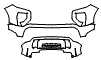 2023 GMC Canyon Bumper Kit - PPF