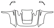2025 Chevrolet Silverado HD Full Hood, Fender and Mirror Kit - PPF