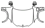 2024 BMW X5 Full Hood, Fender and Mirror Kit - PPF