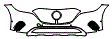 2024 Mercedes Benz EQE SUV 350+ Base Bumper Kit - PPF