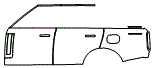 2023 Land Rover Range Rover  First Edition Door and Rear Fender Kit - PPF