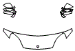 2024 Porsche Cayenne Hood, Fender and Mirror Kit - PPF