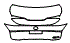 2025 LEXUS IS 500 F SPORT PERFORMANCE PREMIUM  Trunk Lid Kit