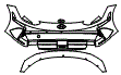 2025 Hyundai Ioniq 6 (US) Limited Bumper Kit - PPF
