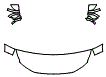 2025 Volvo EX90 Hood, Fender and Mirror Kit - PPF