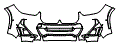 2024 BMW X1  M Sport Bumper Kit - PPF