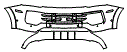 2024 Porsche Cayenne  S E-Hybrid Bumper Kit - PPF