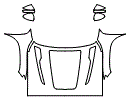 2024 Mazda CX-50 (Canada) Full Hood, Fender and Mirror Kit - PPF
