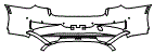 2026 BMW I7 XDRIVE60 LUXURY Rear Bumper Kit